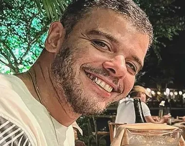 João Rebello estava no ponto paradisíaco de Trancoso