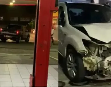 Policial arranjou briga em um posto de gasolina após discussão de trânsito