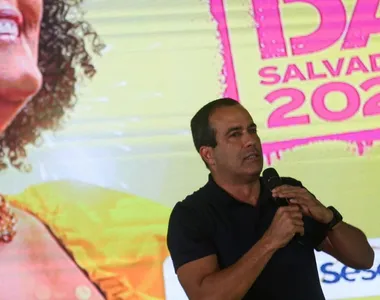 Bruno Reis durante apresentação do Festival Virada