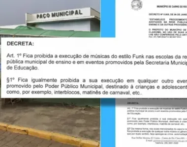 Prefeitura de Carmo do Rio Claro proíbe funk nas escolas