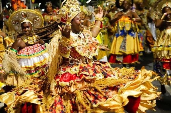 Blocos afros embelezam o carnaval de Salvador