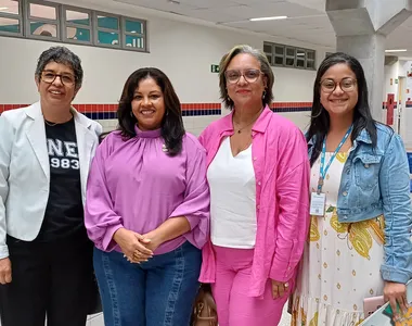 Adriana Marmori, Dayse Lado, Maria Conceição e Wânia Dias