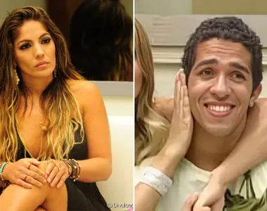 Anamara e Jean  Wyllys participaram do BBB