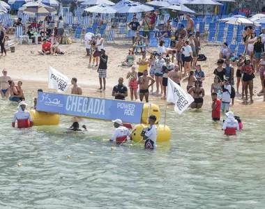 Chegada aconteceu no Porto da Barra