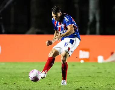 Santiago Arias atuando pelo Bahia no Brasileirão 2024