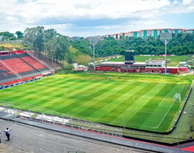 Estádio está localizado no bairro Canabrava