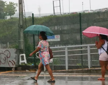 'Fds' é de chuva em Salvador