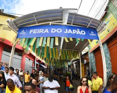 Feira do Japão, na Liberdade, em Salvador