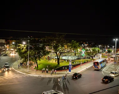 Na foto, a praça do Largo do Tanque