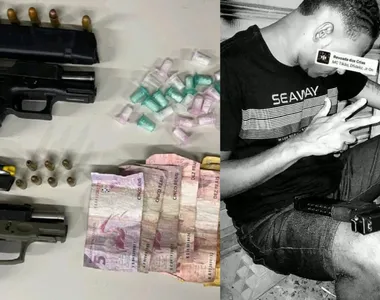 Dupla costumava exibir armas nas redes sociais