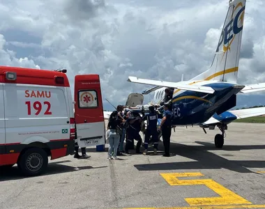 Avião é equipado com UTI