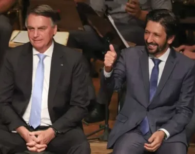 Bolsonaro apareceu poucas vezes ao lado de Ricardo Nunes