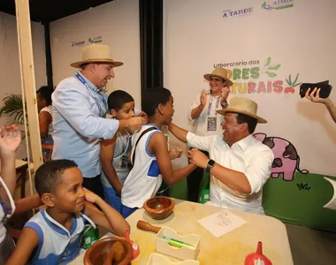 Laboratório das Cores Naturais é uma iniciativa do Programa A TARDE Educação