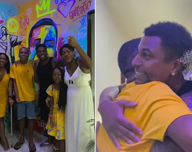 Dum Ice presenteou Gabriel Randal e a família dele com uma casa nova