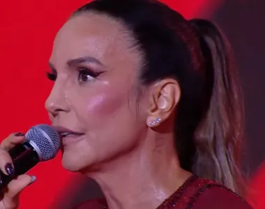 Ivete Sangalo fez um show no BBB neste sábado (1º)