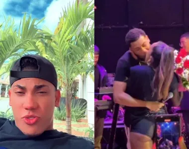 Malafaia e Nanda se beijaram em show