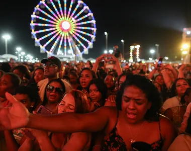 Público foi em grande número para show de Pablo