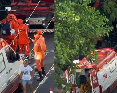 Homem cai dentro de córrego no Rio Vermelho