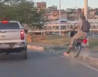 Confusão aconteceu na Avenida ACM, sentido Rodoviária