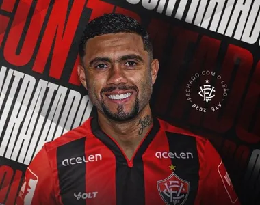 Wellington Rato, novo atacante do Vitória