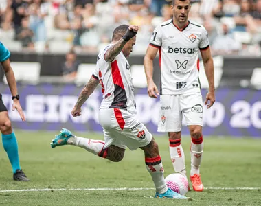 Vitória não relaxa e empata com o Atlético-MG, na Arena MRV