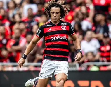 David Luiz em ação pelo Flamengo