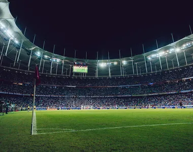 Arena Fonte Nova em noite de Campeonato Brasileiro