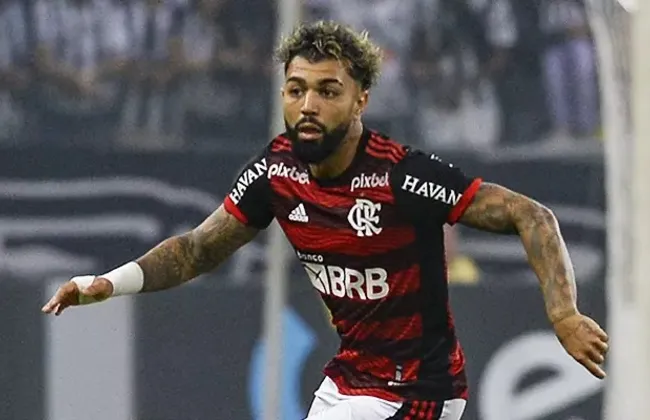 Imagem ilustrativa da imagem Flamengo programa adeus de Gabigol em partida contra o Vitória