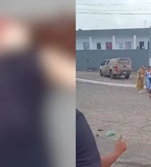 Imagem ilustrativa da imagem Viatura da PM colide com mulher motociclista durante perseguição