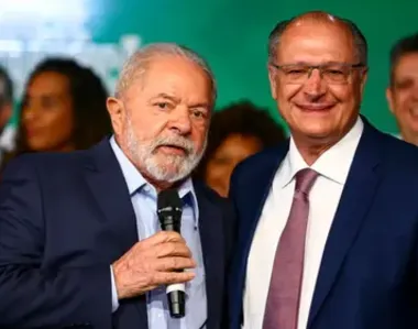 Lula e Geraldo Alckmin