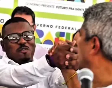 Pancadinha e Jerônimo mostraram afinidade em evento em Itabuna