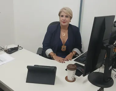 Delegada Patrícia Barreto, diretora do Departamento de Proteção à Mulher, Cidadania e Pessoas Vulneráveis (DPMCV)