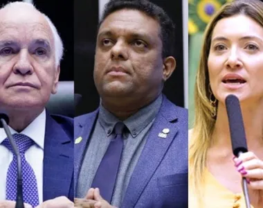 Gilberto Nascimento, Otoni de Paula e Greyce Elias