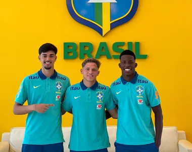 Arthur Jampa, Dell e Ruan Pablo vão defender a seleção brasileira Sub-17