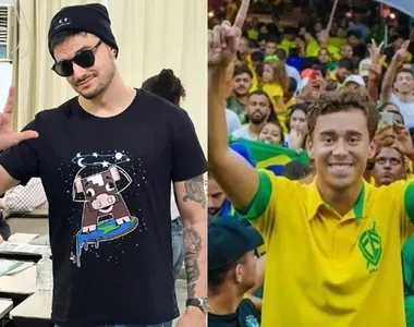 Nikolas Ferreira atacou Felipe Neto