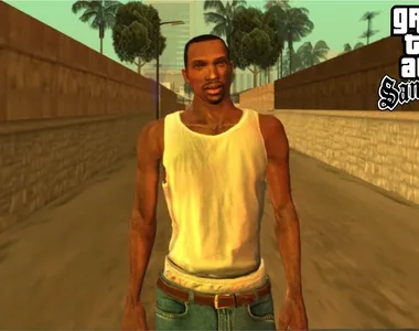 Carl Johnson, ou 'CJ', protagonista de Grand Theft Auto: San Andreas