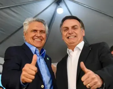 Ronaldo Caiado e Jair Bolsonaro