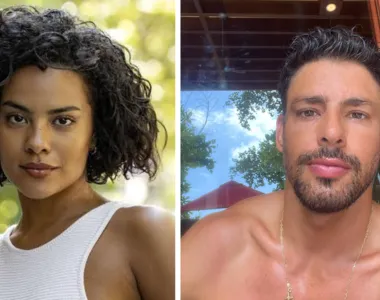 Bella e Cauã voltaram a se estranhar nos bastidores da novela 'Vale Tudo', da Globo