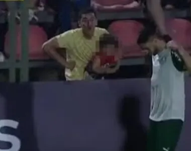 Torcedor imitou um macaco na direção de Luighi, do Palmeiras