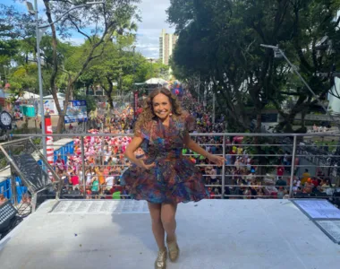 Rainha do Axé sai com sua pipoca no Campo Grande nesta terça-feira (4)