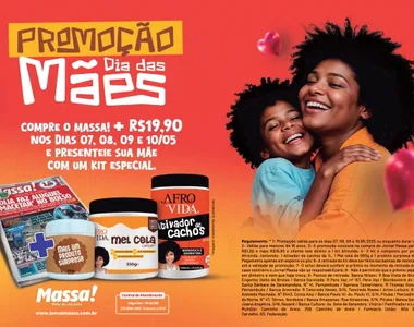 Kit especial contém três produtos da marca AfroVida