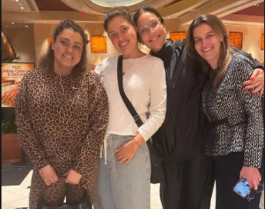 Preta compartilhou o encontro nas redes sociais