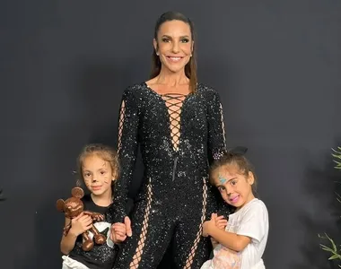 Filhas de Ivete, Helena e Marina completaram 7 anos