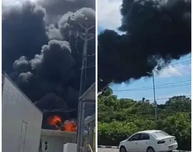 Incêndio ocorreu no galpão de armazenamento da Isoplast, uma fabricante e comerciante de materiais altamente inflamáveis