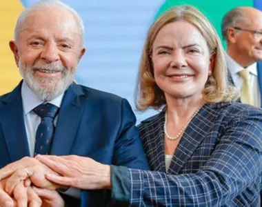 Presidente Lula e Gleisi Hoffmann