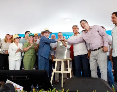 Presidente esteve em Paramirim nesta sexta-feira (7)