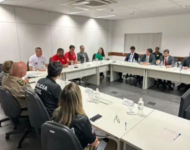 Reunião realizada com a presença do governador Jerônimo Rodrigues