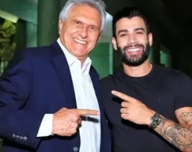 Gusttavo Lima é um dos principais aliados de Caiado