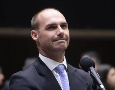 Deputado licenciado Eduardo Bolsonaro (PL)