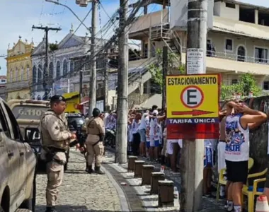 Flagrantes ocorreram em pontos diferentes de Salvador